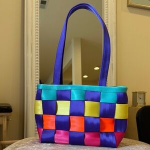 Harveys Multicolor Woven Tote Bag
